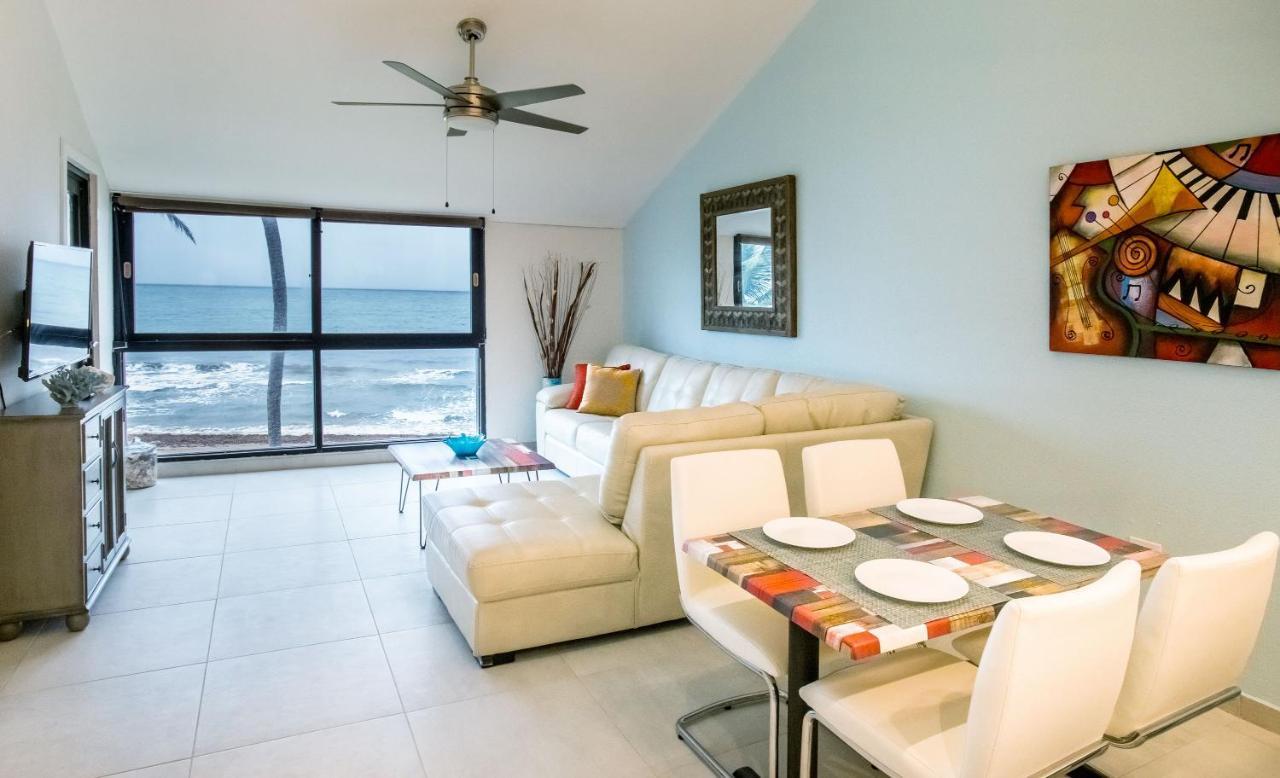 Bv103 - Amazing Oceanfront Condo Steps From Beach Humacao Eksteriør billede